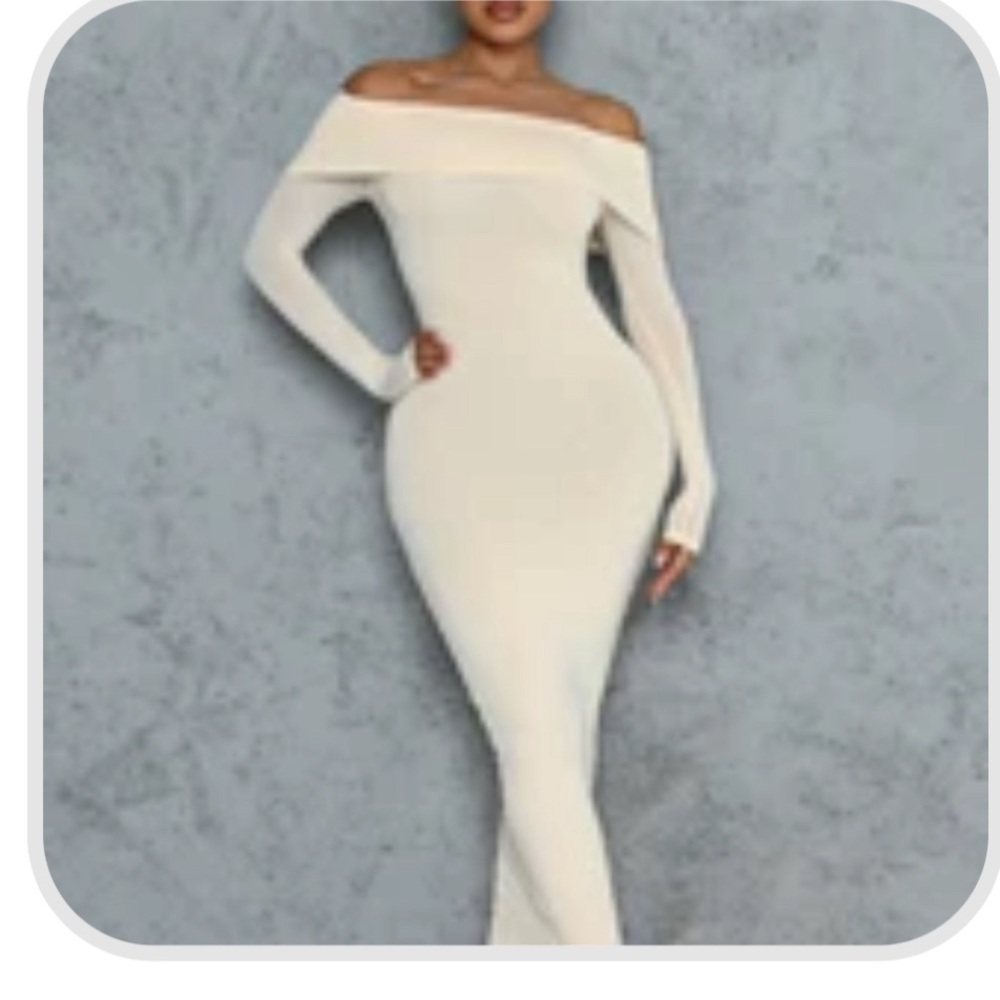 Matte Collection: Off Shoulder Midi